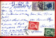 1956 - Thailande - Carte Postale De Bangkok Pour Paris - Tp Rama IX N° 273 Et 275 + 304 + 290 - Tailandia
