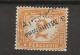 1898 MH Postage Due Mi 19 Inverted Overprint SG D75a - Servizio