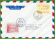 Hong Kong China ATM 3 01 / Dragon Zodiac / FDC 1.40 Poste Restante 1 SEP 88 To Portugal 27$0 Funchal 13.9.88 / Frama - Automatenmarken