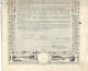 ACTION OBLIGATION D ETAT OR 3% 1895 ALLAMADOSSAGI KOTVENY BUDAPEST ROYAUME DE HONGRIE TRAVAUX SUR DANUBE - A - C