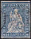 Suisse   .  Michel   .     27-b (2 Scans)    .   O      .  Oblitéré - Used Stamps