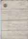 VP22.681 - ANVILLE - Acte De 1846 - Contrat De Mariage - M. FRAIGNAUD à LE GICQ X LOIRE & Melle GIRARD à SAINT - MEDARD - Manuscrits