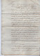 VP22.681 - ANVILLE - Acte De 1846 - Contrat De Mariage - M. FRAIGNAUD à LE GICQ X LOIRE & Melle GIRARD à SAINT - MEDARD - Manuscripts