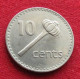 Fiji 10 Cents 1979 KM# 30 *VT - Fiji