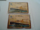 GREECE  2  MINT COLLECTORS PHONECARD SHIPS) -S9/S10--12/98  TIR 10.000 - Bateaux