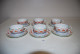 C173 Service à Café - Très Fine Porcelaine - 12 Pcs - Rare Vintage - Tassen