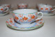 C173 Service à Café - Très Fine Porcelaine - 12 Pcs - Rare Vintage - Tazze