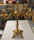 Delcampe - RARE EXCEPTIONNEL PAIRE GROS CHANDELIERS CANDELABRES EN BRONZE 5 FEUX DECOR CHINE PERSONNAGES - Chandeliers, Candélabres & Bougeoirs