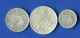 1902        3  Pieces  Arg  0.50 Cents  +  1 Fr  + 2 Fr - Sonstige & Ohne Zuordnung