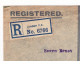 Registered 1911 London England Postal Stationery King Edward VII Frankfurt Deutchland Ernst Salomon Germany - Postwaardestukken