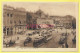 CPA NICE TRAM Place MASSENA Fiacre Taxi - Transport (road) - Car, Bus, Tramway