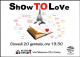 [MD8386] CPM - TORINO - SHOW TO LOVE - CONCORSO LETTERARIO - OFFICINE CORSARE - PERFETTA - Non Viaggiata - Mostre, Esposizioni