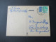 Bizone Bauten 1950 Mi.Nr.80 Eg EF Fern PK Geschrieben In Schönficht Stempel Weiden Oberpfalz Nach Duisburg - Lettres & Documents