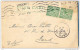 _Np678: Noodstempel 1G GENT 1G GAND 13-14 13 JANV 1919 ...franse Maand : Aankomststempel - Fortune Cancels (1919)