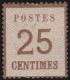 Alsace     . Y&T  . 7  (2 Scans)     .   *       .   Neuf Avec Gomme - Unused Stamps