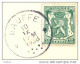 _Lja953: Fantasiekaart: N° 425: *BAUFFE * : Sterstempel: - 1935-1949 Small Seal Of The State