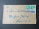 Bizone 1948 Bauten Nr.80 Wg (2) MeF Stempel Ergolding (violette Farbe??) Nach München Gesendet - Briefe U. Dokumente