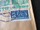 Bizone 1948 Bauten Nr.80 Wg (2) MeF Stempel Ergolding (violette Farbe??) Nach München Gesendet - Brieven En Documenten