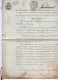 VP22.685 - Acte De 1822 - Vente D'un Terrain Sise à LAGNY Par M. DAMOYE,Marchand De Bois à M. BOUZEMONT, Négociant .... - Manuscripts