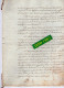 VP22.685 - Acte De 1822 - Vente D'un Terrain Sise à LAGNY Par M. DAMOYE,Marchand De Bois à M. BOUZEMONT, Négociant .... - Manuscrits