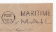 WW2 Post Office Maritime Mail On Active Service United Kingdom Royal Navy Glasgow Scotland - Marcophilie