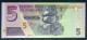 ZIMBABWE 5 DOLARES AÑO 2019. SC / UNC P-102a Zimbawe - Zimbabwe