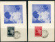 15-4-1937 8 Postkaarten Met Zegels Serie 447/554 Stempel 1ste Dag  - Koningin Astrid Met Prins Boudewijn - Autres & Non Classés