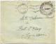 Enveloppe Oblit  CLERMONT FERRAND   Puy De Dome 1940 + Cachet " Hopital Militaire Clermond Ferrand" Arrivé Bord L Etang - Guerra Del 1939-45