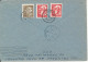 Romania Registered Cover Sent To Israel Arad 26-4-1965 With Stamps On Front And Backside Of The Cover (Is A Stamp Mnissi - Cartas & Documentos