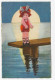 Boriss Margret , Children Bathing , 1929y,obieg Swarzewo , Old Amag  H720 - Boriss, Margret