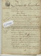 VP22.695 - Acte De 1808 - Vente D'une Maison Située à LAGNY Par M. MAROT, Instituteur à M. ROUFFY, Marchand Chaudronnier - Manuscripts