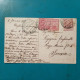 Cartolina Civitavecchia - Viale Garibaldi. Viaggiata 1917 - Civitavecchia