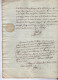 VP22.696 - Acte De 1807 - Vente De Terre Sise à THORIGNY Par M. DELAMOTTE De LAGNY à BUREAU, Marchand De Fer & Epicier - Manuscripts