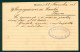 BB033 - STABILIMENTO ENOLOGICO PIZZIMENTI MESSINA 1898 CARTOLINA COMMERCIALE PER FERMO - Shopkeepers