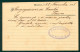 BB033 - STABILIMENTO ENOLOGICO PIZZIMENTI MESSINA 1898 CARTOLINA COMMERCIALE PER FERMO - Mercanti