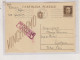 SLOVENIA,WW II Italy  1943  LJUBLJANA  Postal Stationery - Slowenien