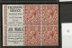 1924 MH Great Britain SG 420d Booklet Pane - Unused Stamps