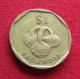 Fiji 1 One Dollar 1998 KM# 73 *V1T - Fiji