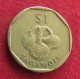 Fiji 1 One Dollar 1998 KM# 73 *V2T - Fiji