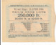 Lille (59) Billet De Loterie 1904 De La Ligue Du Nord Contre La Tuberculose Billet De Un Franc - Billetes De Lotería