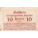 Autriche, Linz, 10 Heller, Texte, 1920, 1920-06-30, TTB, Mehl:FS 529a - Oesterreich