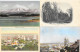 Delcampe - Lot N° 179 De 140 Cartes Tous Pays Sauf France (Europe, Amérique, Afrique, Asie) Villes, Villages, Petites Animations - 100 - 499 Postcards