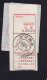 CHINA CHINE SICHUAN YUEXI 616650 Express Receipt  WITH ADDED CHARGE LABEL (ACL) 0.10 YUAN Minority Script - Other & Unclassified