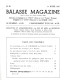 LIT - BALASSE MAGAZINE - N°50 - Francés (desde 1941)