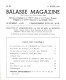 LIT - BALASSE MAGAZINE - N°50 - Französisch (ab 1941)