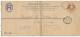 GB 1903, EVII 2d+1d Brown Large Postal Stationery Registered Envelope (Huggins & Baker RP24 Size H2, Folded Vertically) - Cartas & Documentos