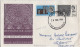 GRANDE BRETAGNEYT N°435 ET 436 SUR LETTRE PREMIER JOUR(FDC) - 1952-1971 Dezimalausgaben (Vorläufer)