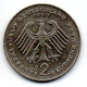 GERMANY - FEDERAL REPUBLIC, 2 Mark, Copper-Nickel, Year 1990-D, KM # 175 - 2 Marcos
