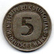 GERMANY - FEDERAL REPUBLIC, 5 Mark, Copper-Nickel, Year 1992-A, KM # 140.1 - 5 Mark