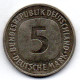GERMANY - FEDERAL REPUBLIC, 5 Mark, Copper-Nickel, Year 1992-D, KM # 140.1 - 5 Mark